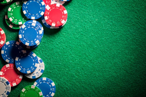 Betting control panel on live Texas Hold'em table